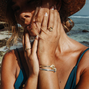 Be Open Cuff || Citrine