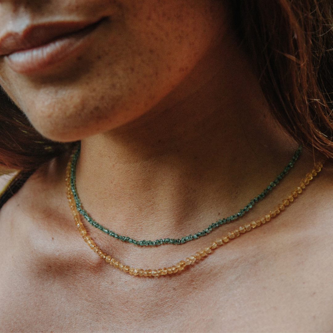 Citrine || Gemstone Necklace