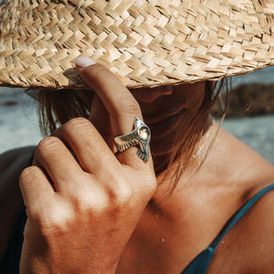 As Above Ring || Citrine