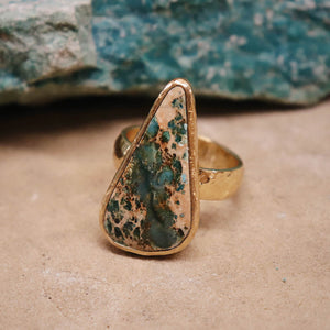 Copper Chrysocolla Ring