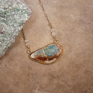 Copper Chrysocolla Necklace