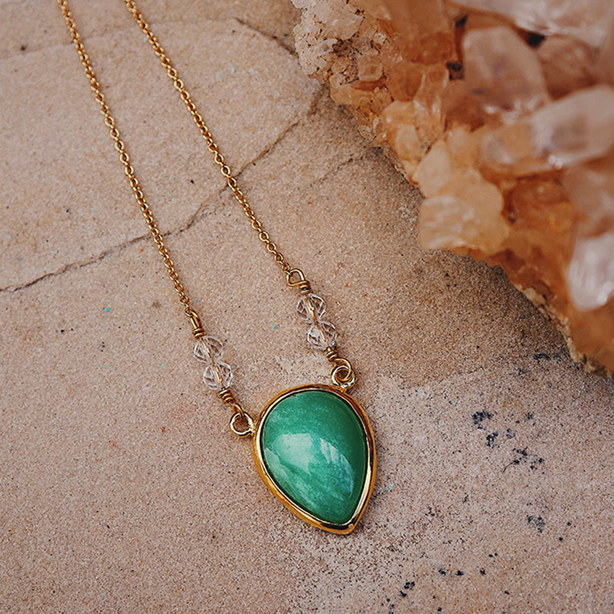 Chrysoprase Necklace