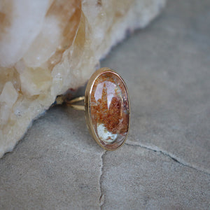 Garden Quartz Elfin Ring