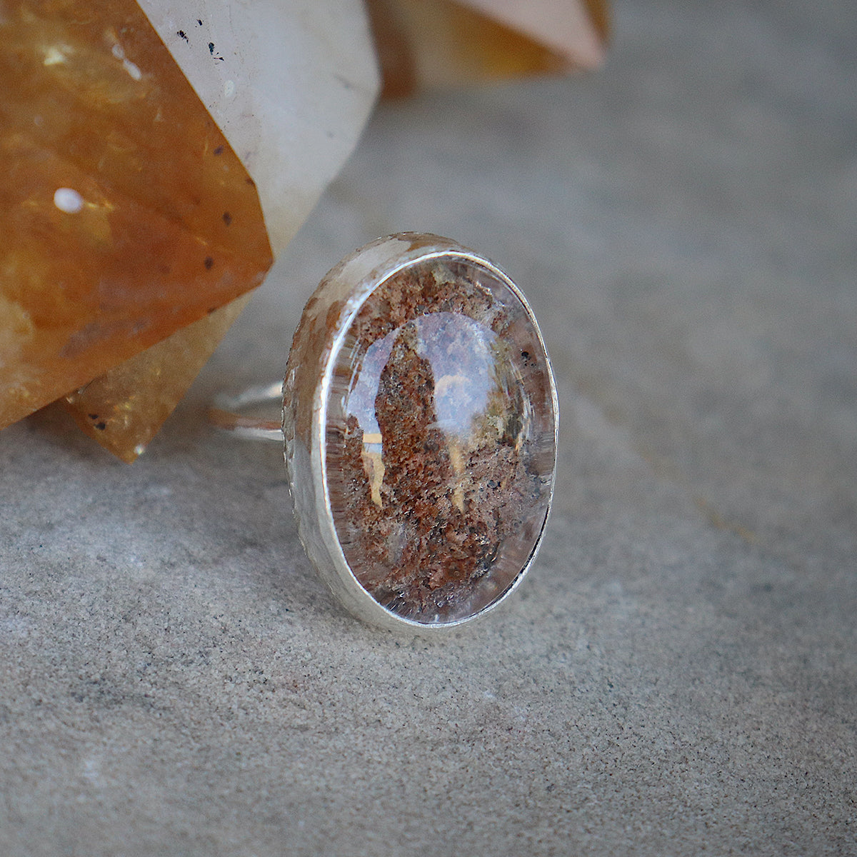 Garden Quartz Elfin Ring