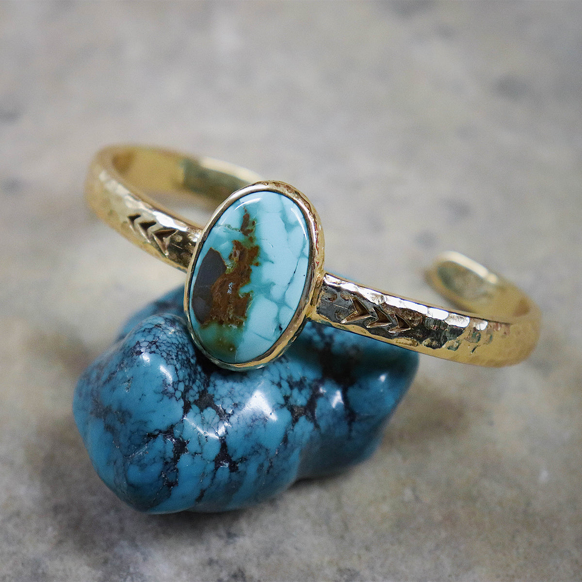 Heirloom Cuff || Royston Turquoise