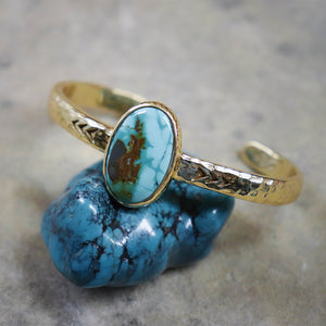 Heirloom Cuff || Royston Turquoise