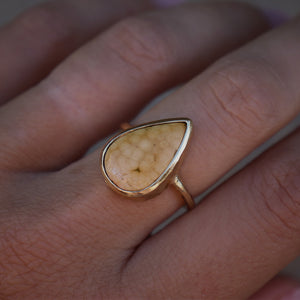 Ocean Jasper Elfin Ring