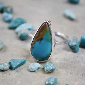 Royston Turquoise Elfin Ring