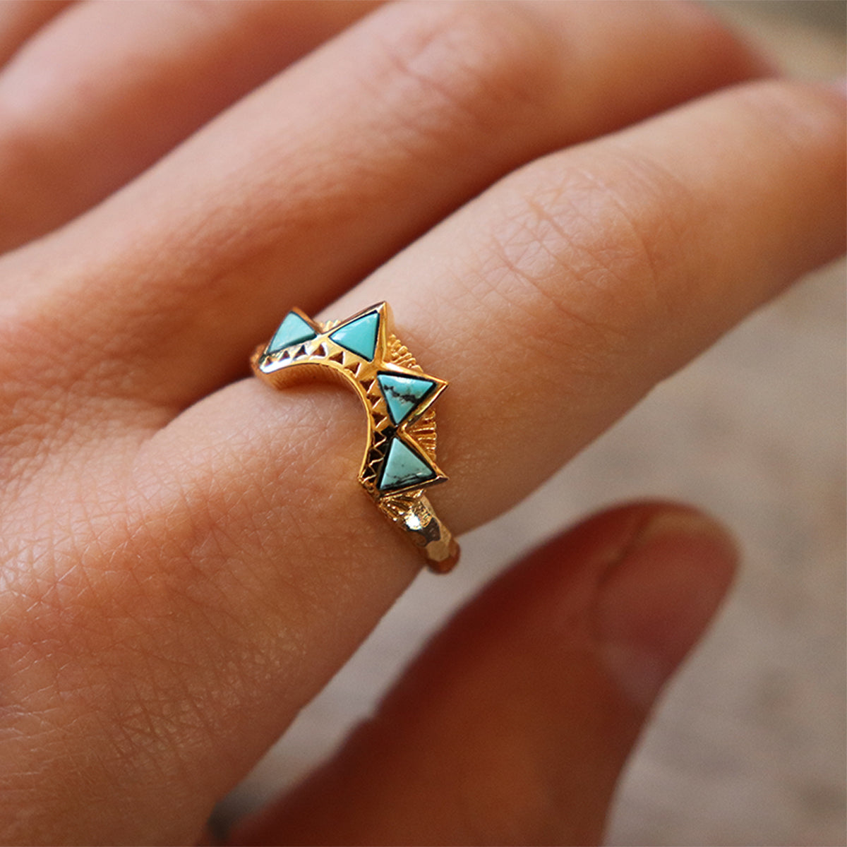 Your Light Ring || Turquoise