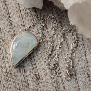 Rainbow Moonstone Necklace