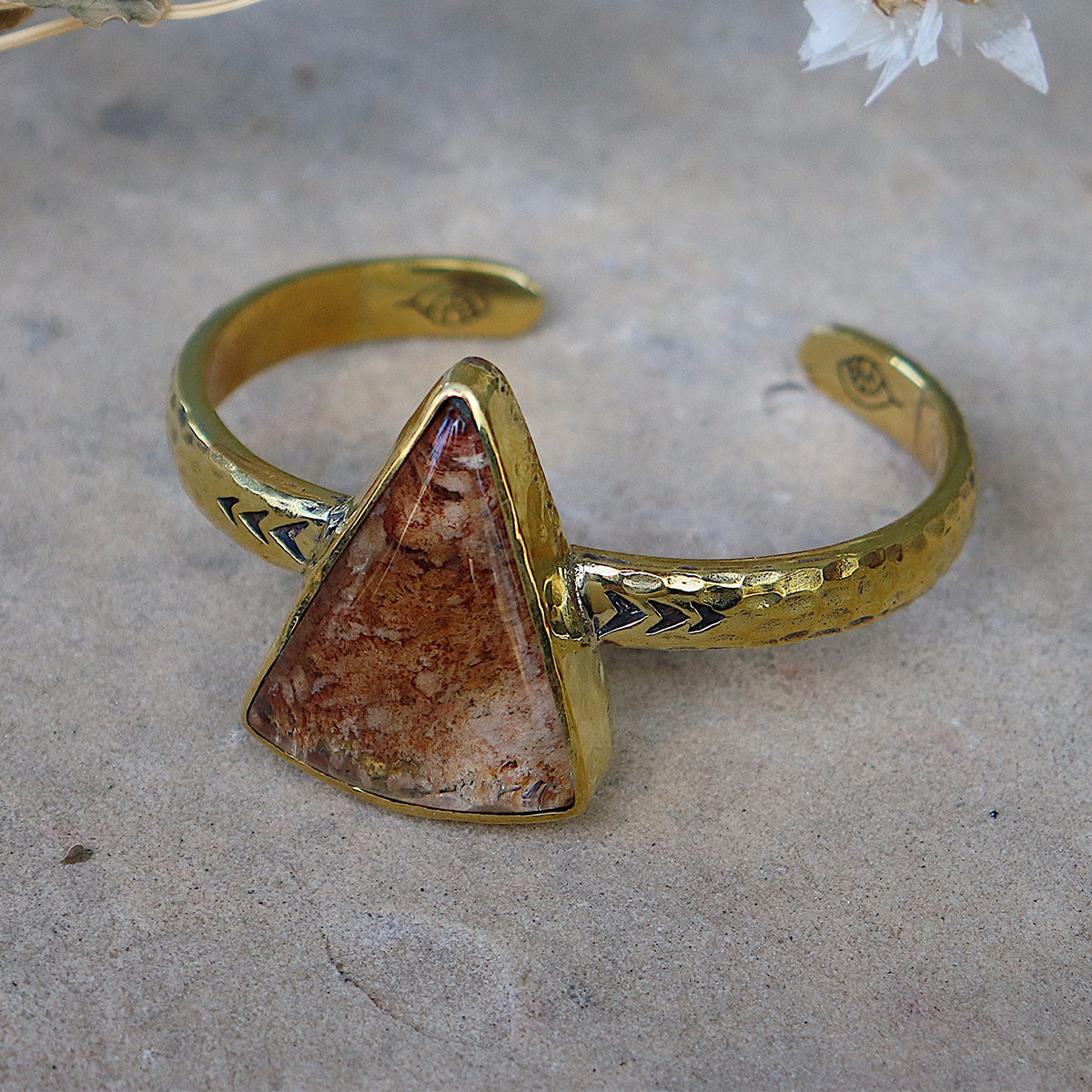 heirloom cuff || Garden Quartz