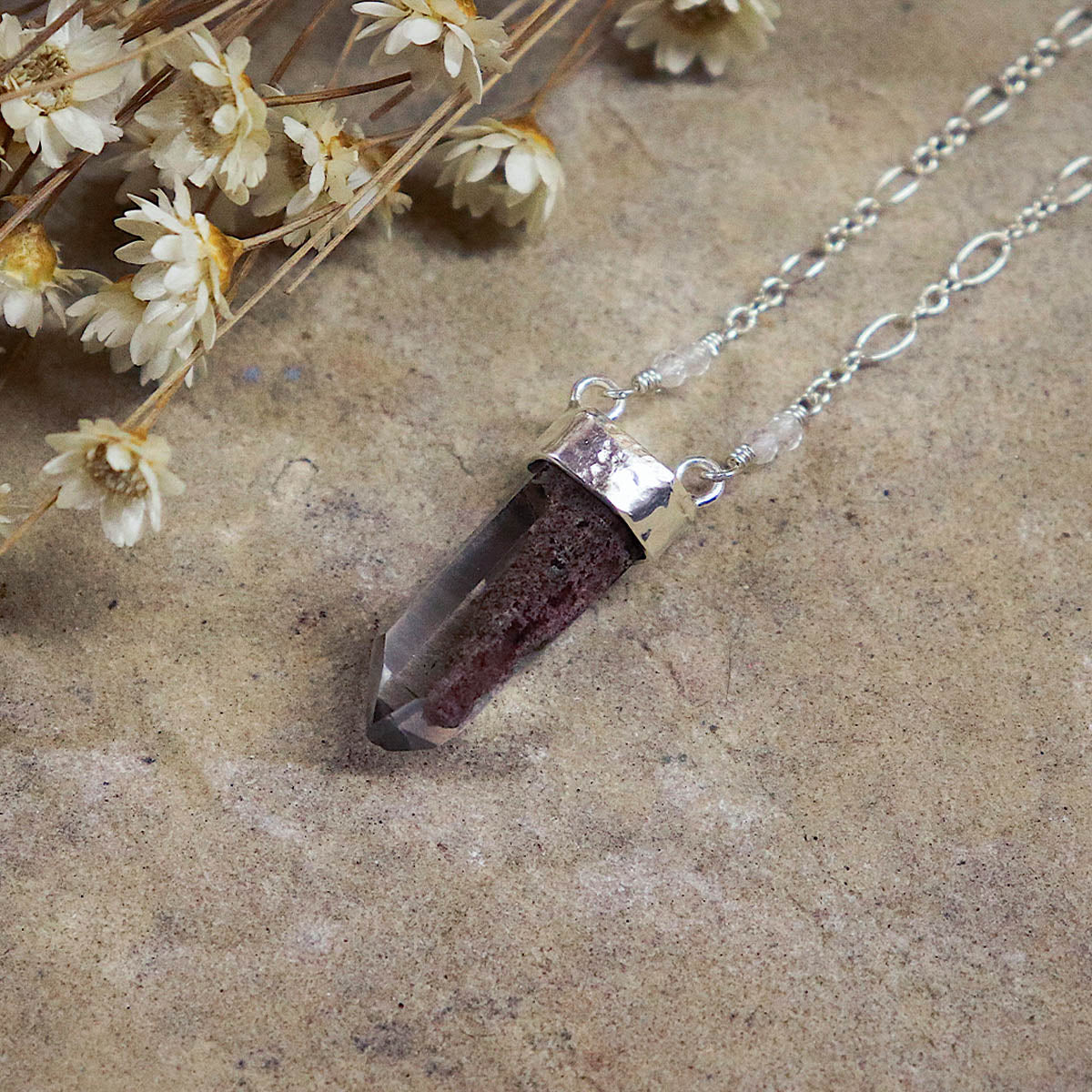 Rose Phantom Wand Necklace