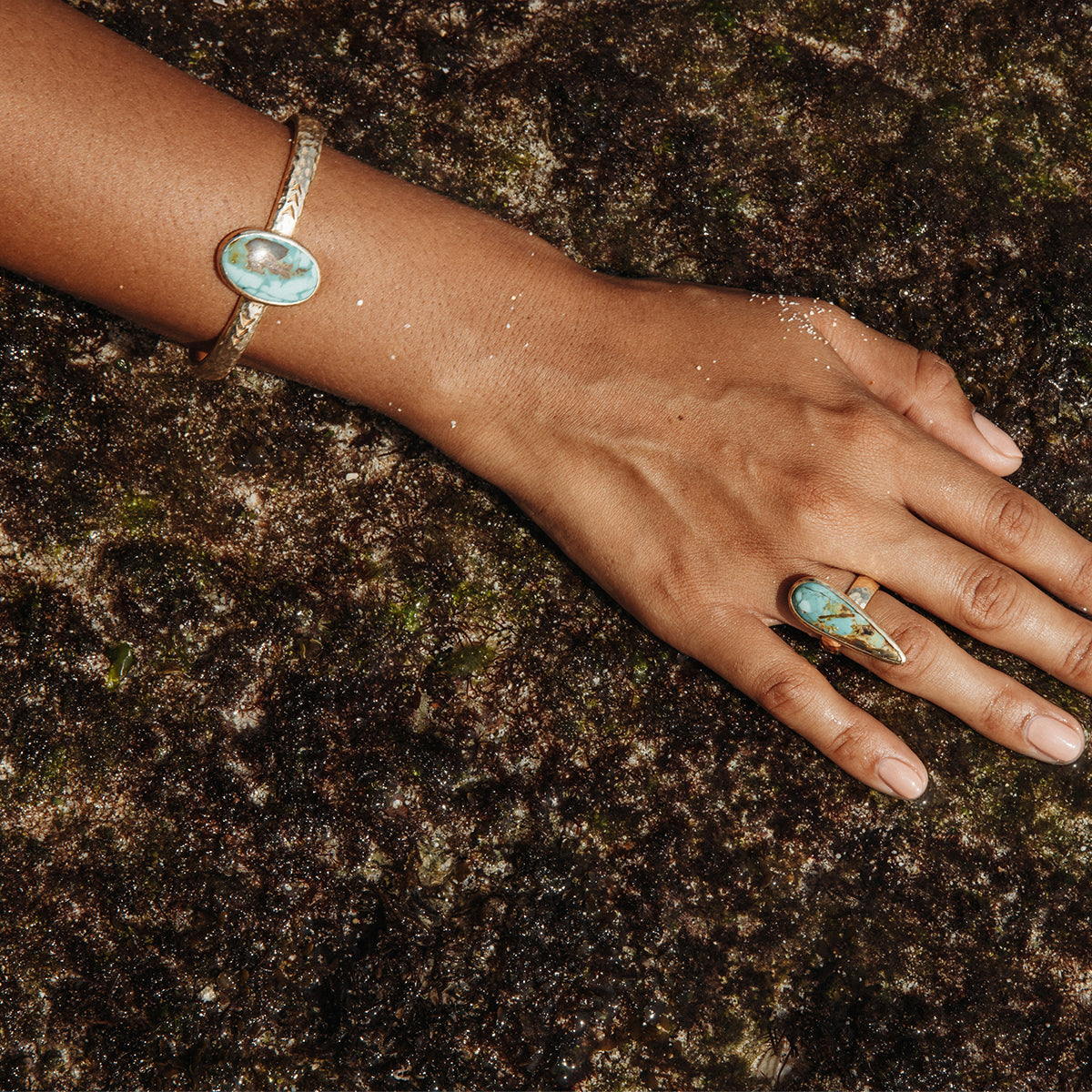 Heirloom Cuff || Royston Turquoise