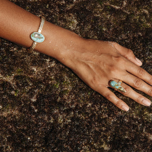Heirloom Cuff || Royston Turquoise