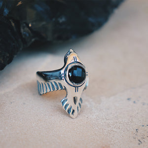 As Above Ring || Obsidian