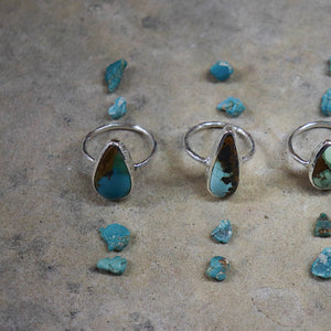 Royston Turquoise Elfin Ring