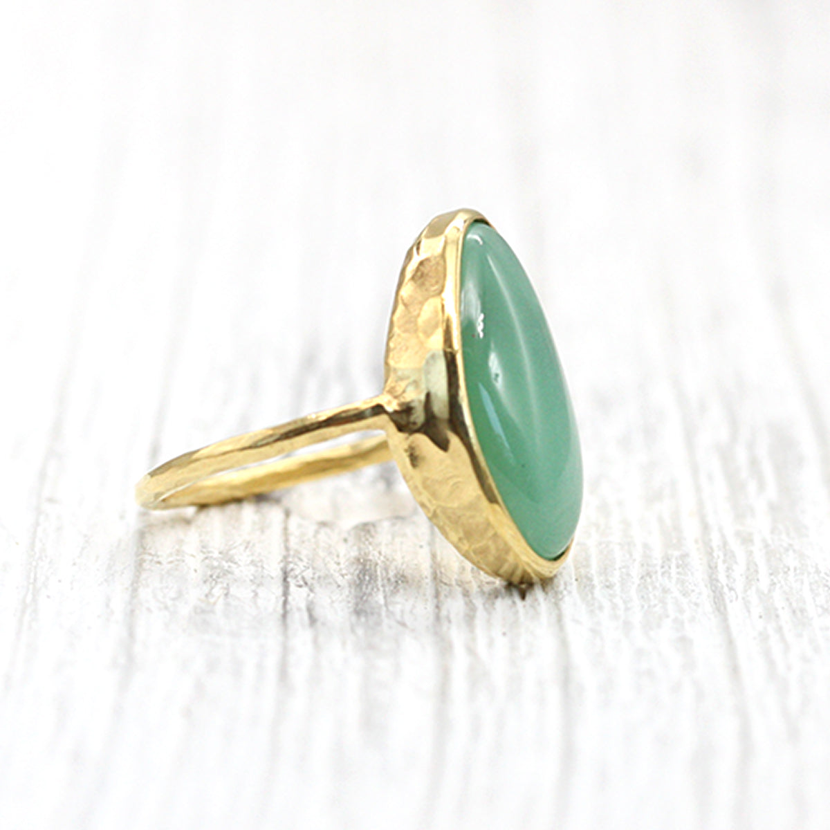 Chrysoprase Elfin Ring