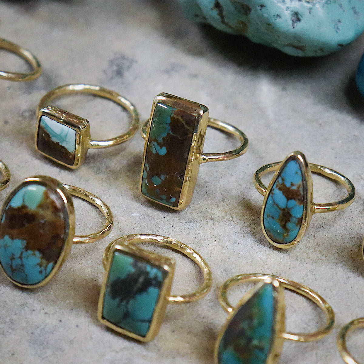 Royston Turquoise Elfin Ring