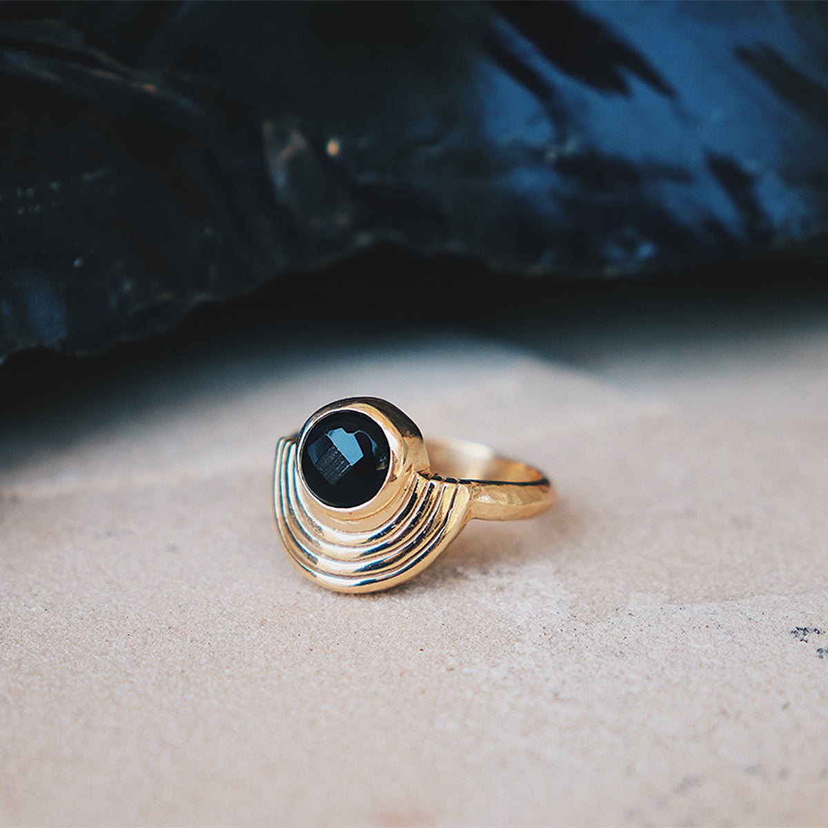 サーファー/ストリート人気【Bahgsu Jewels】Cosmosリング Hand Crafted & One of a Kind Original Stone Rings - Bahgsu