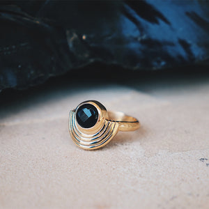 Be Open Ring || Obsidian