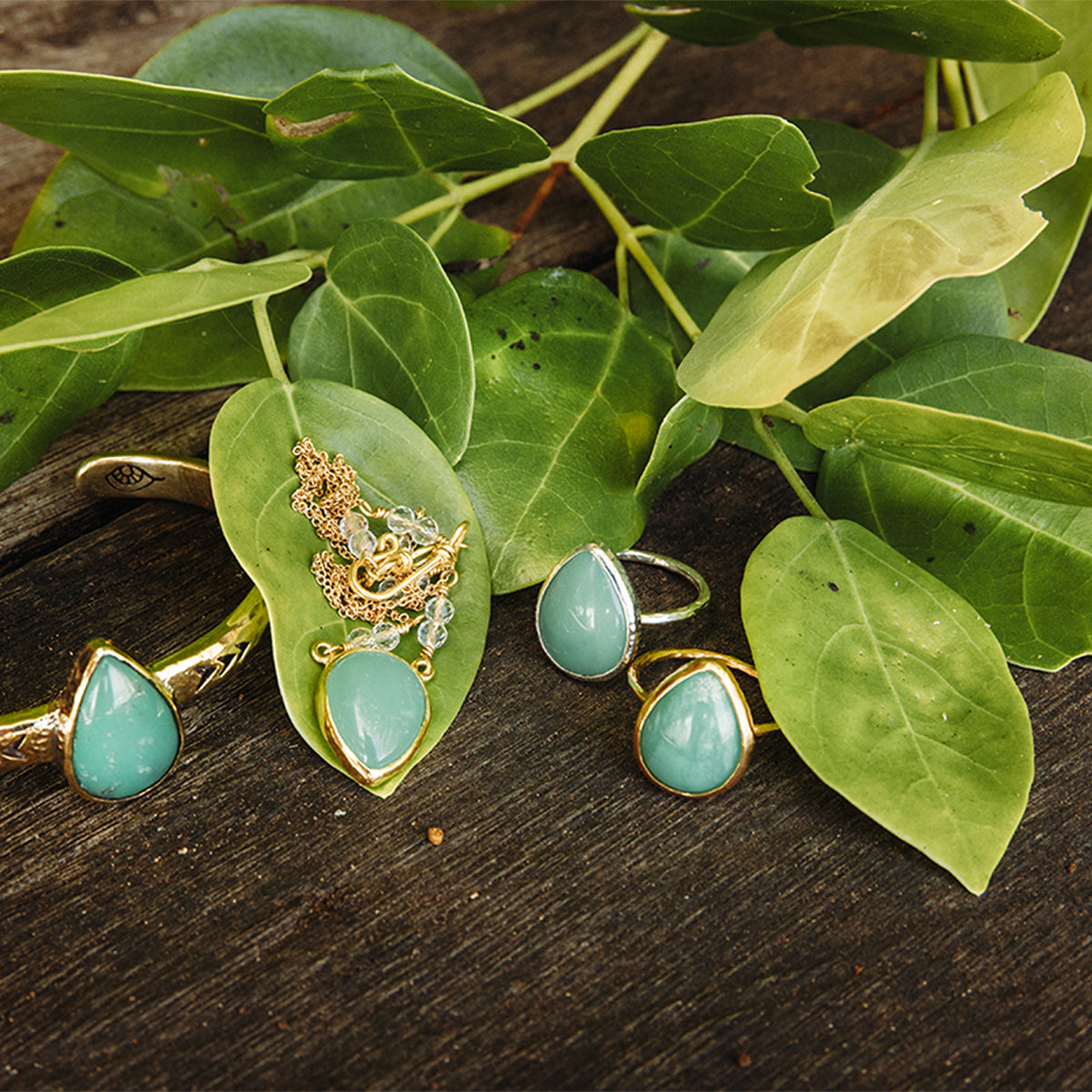 Chrysoprase Elfin Ring