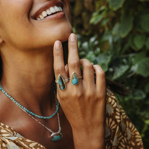 Royston Turquoise Elfin Ring