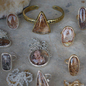 heirloom cuff || Garden Quartz