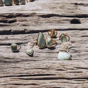 Cactus Chrysocolla Elfin Ring