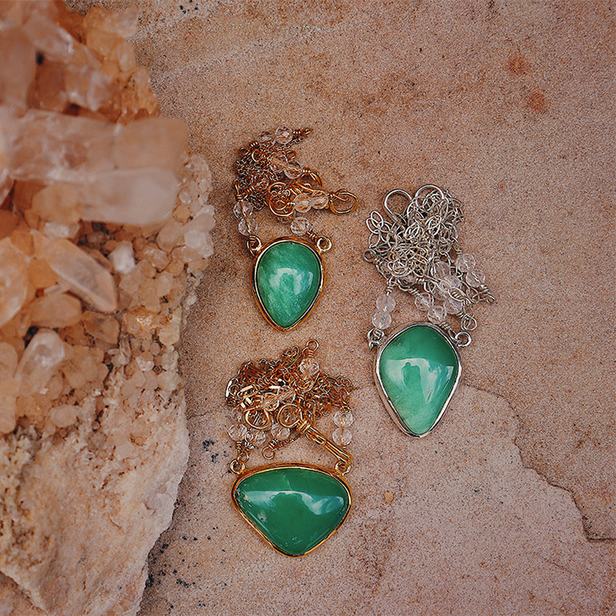 Chrysoprase Necklace