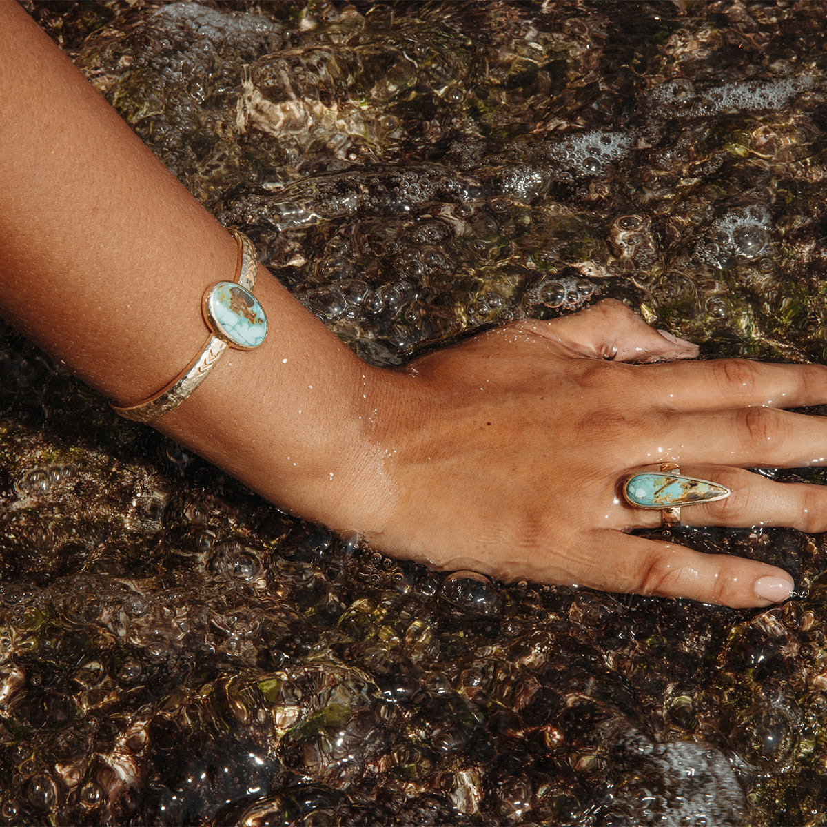 Heirloom Cuff || Royston Turquoise
