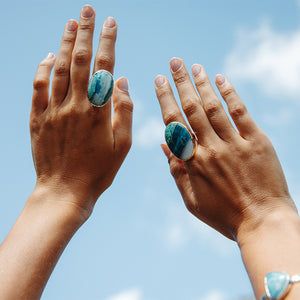 Andean Opal Ring