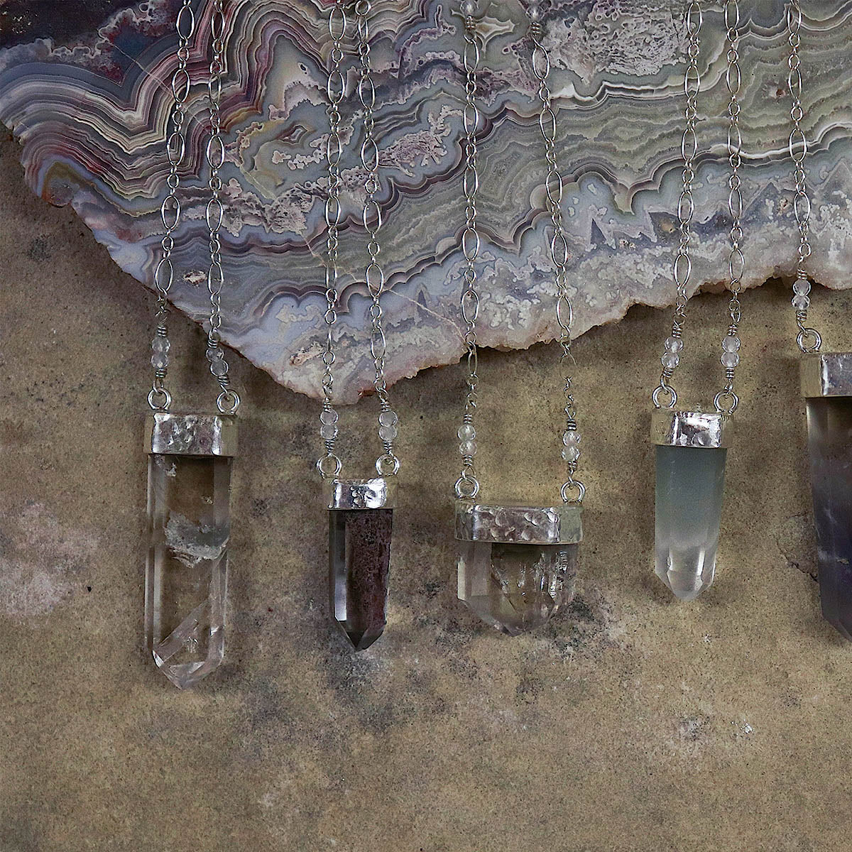 Rose Phantom Wand Necklace