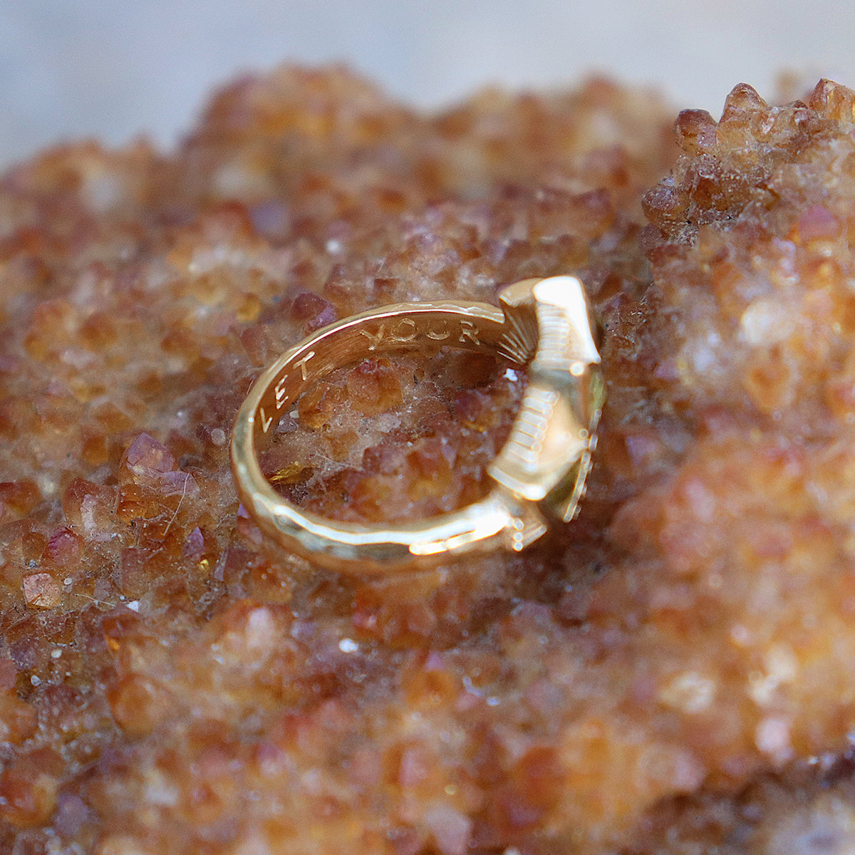 Your Light Ring || Citrine