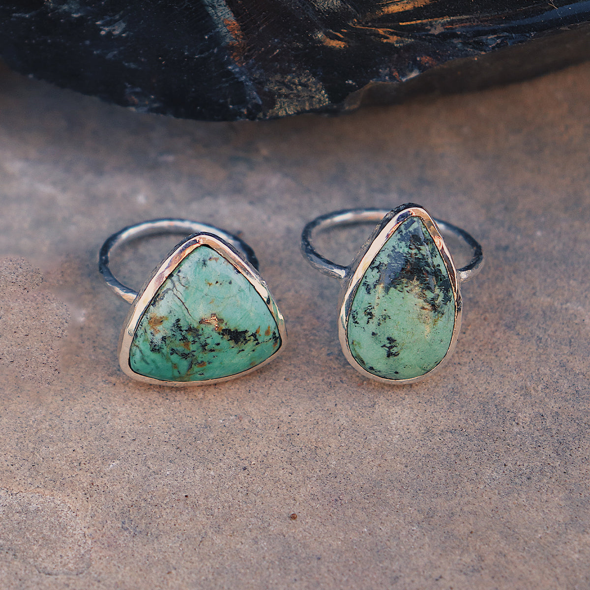 Bedouin Turquoise Elfin Ring