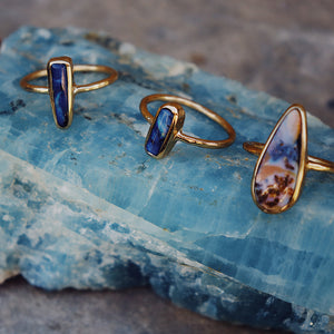 Boulder Opal Elfin Ring