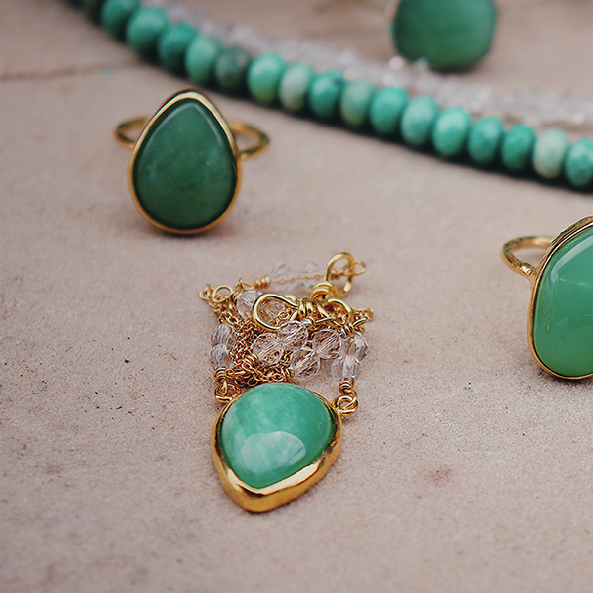 Chrysoprase Necklace