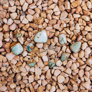 Cactus Chrysocolla Elfin Ring