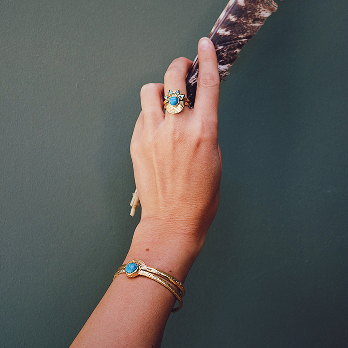 Your Light Ring || Turquoise