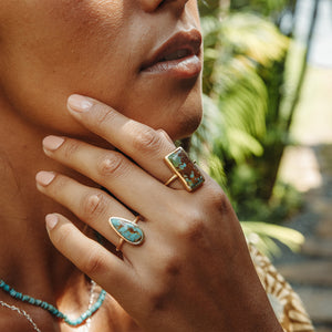 Royston Turquoise Elfin Ring