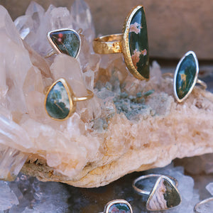 Ocean Jasper Ring