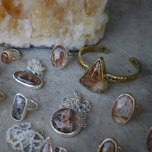 heirloom cuff || Garden Quartz