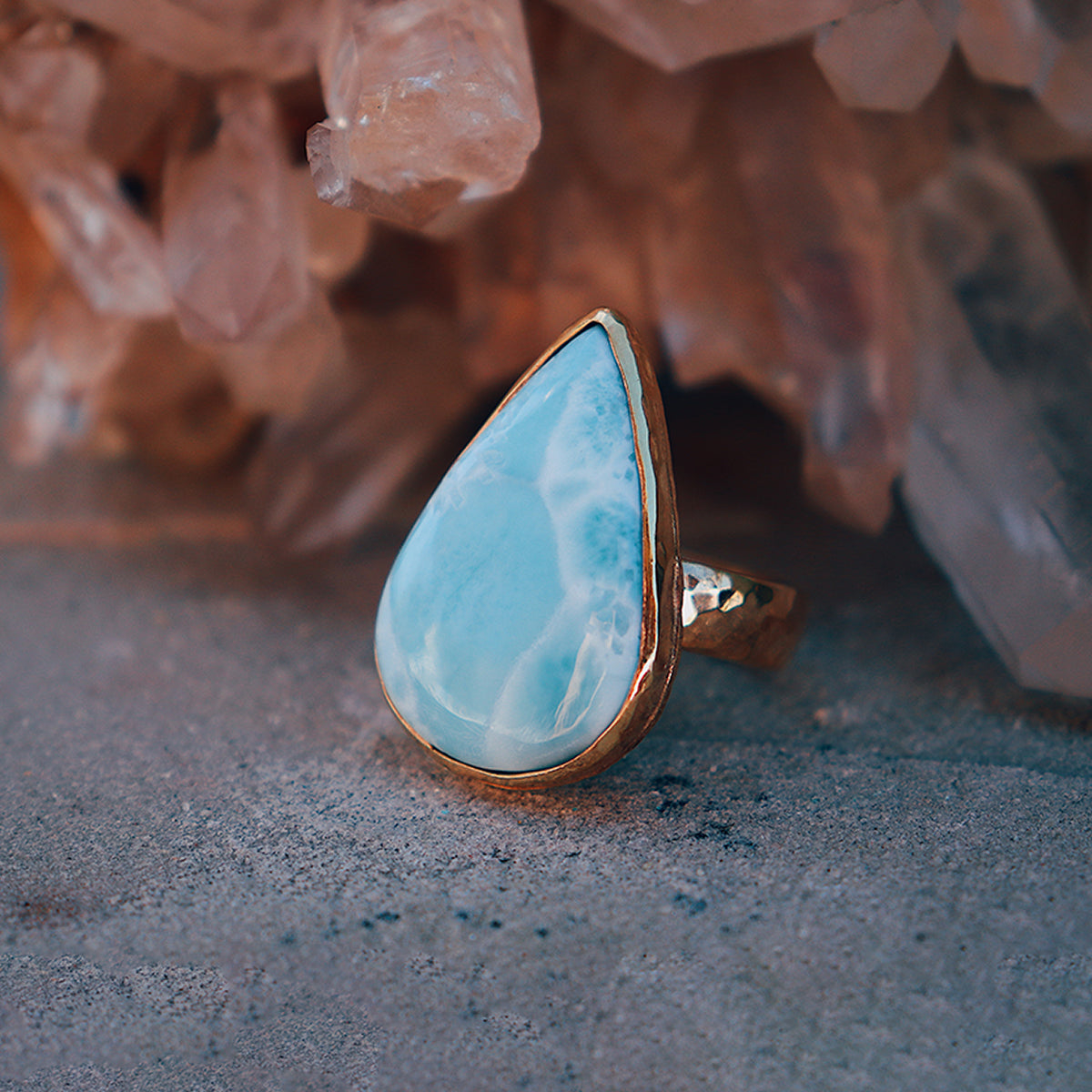 Larimar Ring - Bahgsu Jewels