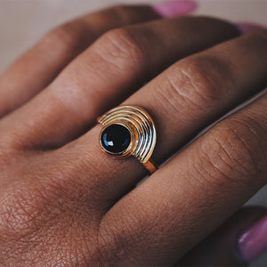 Be Open Ring || Obsidian