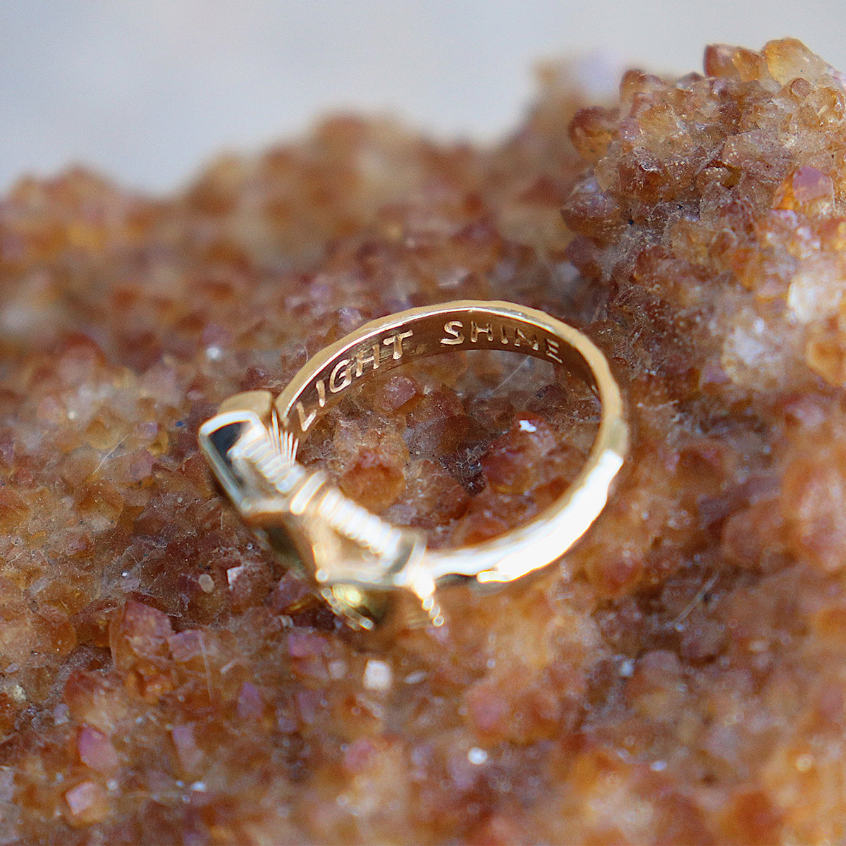 Your Light Ring || Citrine