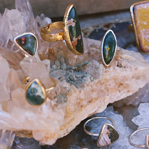 Ocean Jasper Ring