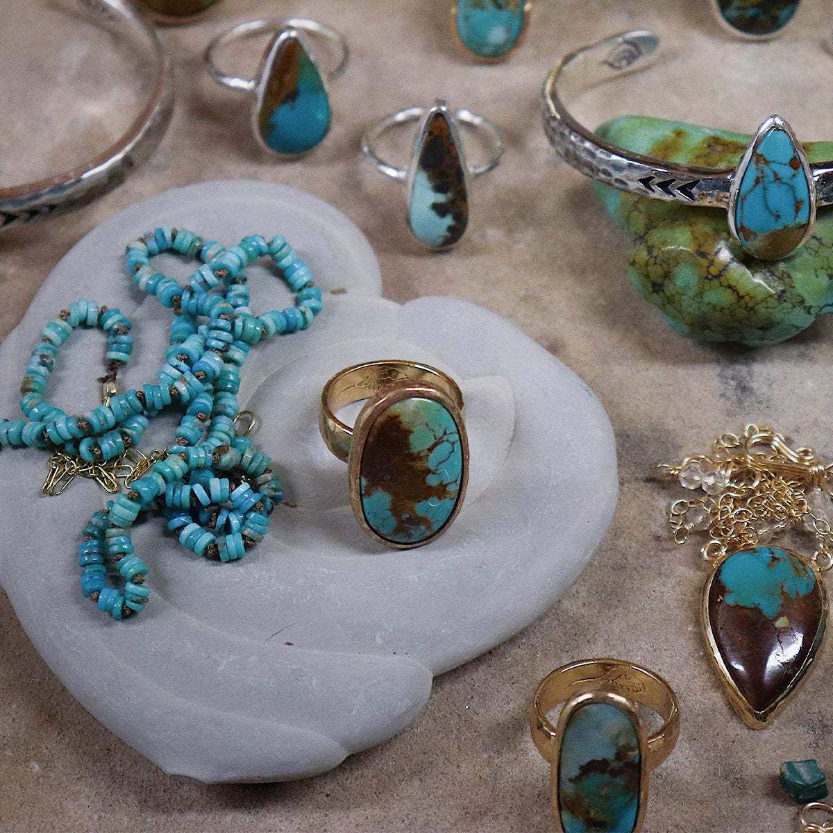 Royston Turquoise Ring