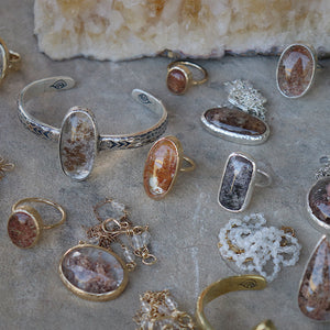 Garden Quartz Elfin Ring