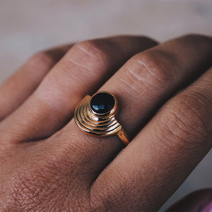 Be Open Ring || Obsidian