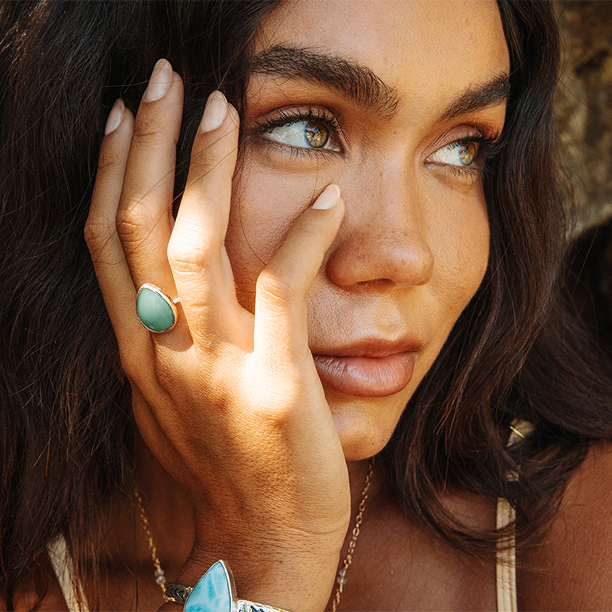 Chrysoprase Elfin Ring