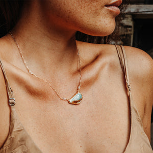 Copper Chrysocolla Necklace